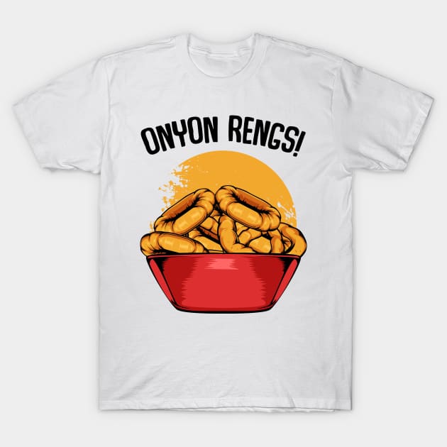 Onion Rings T-Shirt by Lumio Gifts